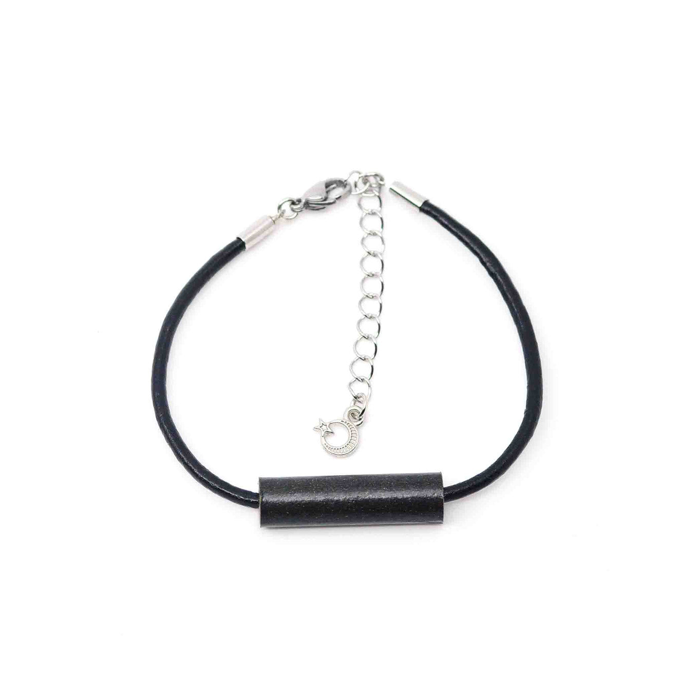 Unisex Paper Bead Bracelet Back to Black Collection Chiramo Paper Jewelry