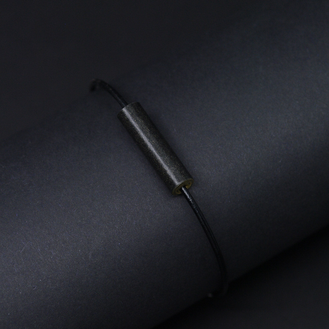 Unisex Paper Bead Bracelet Back to Black Collection Chiramo Paper Jewelry