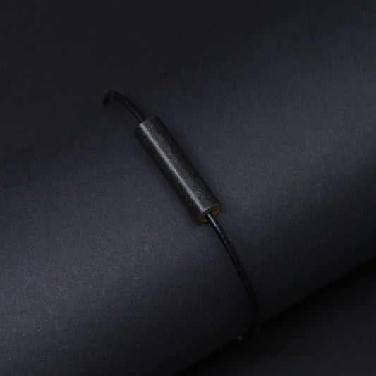 Unisex Paper Bead Bracelet Back to Black Collection Chiramo Paper Jewelry