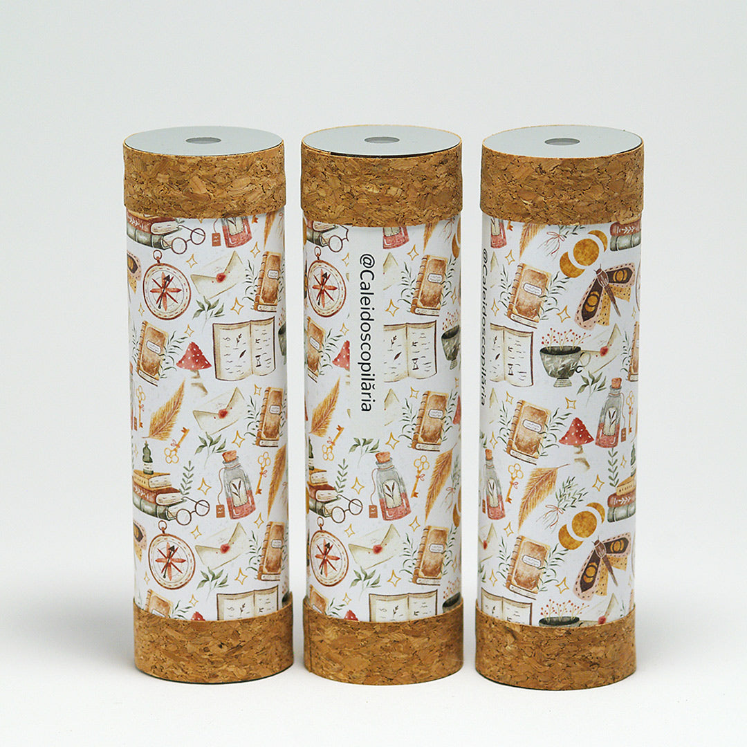 Caleidoscoape pentru copii - design biblioteca magica- caleidoscopilaria 