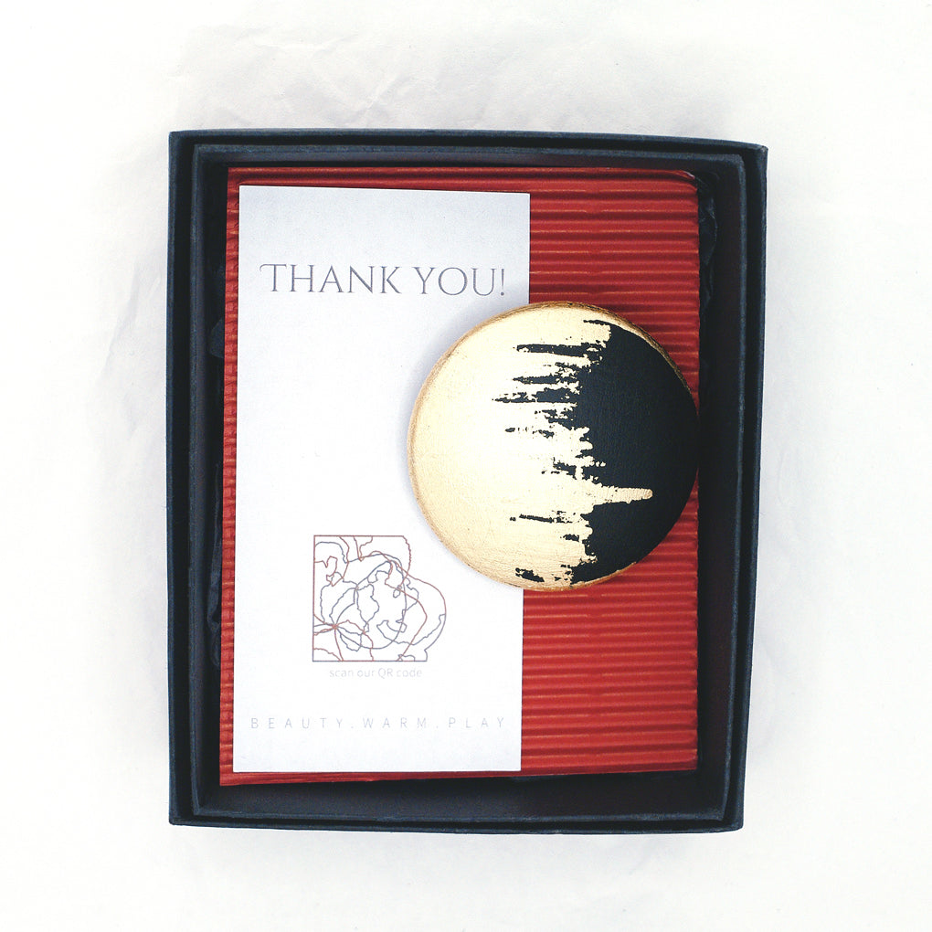 Thank you! Wooden Brooches