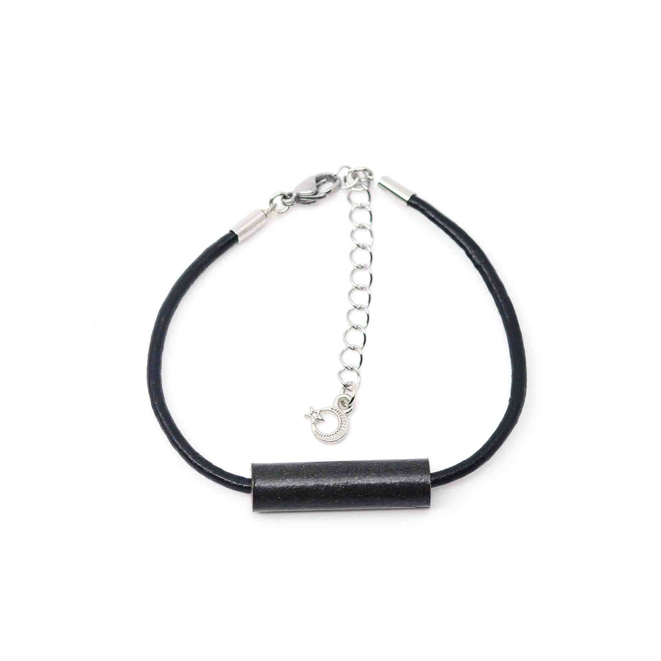 Unisex Paper Bead Bracelet Back to Black Collection Chiramo Paper Jewelry 