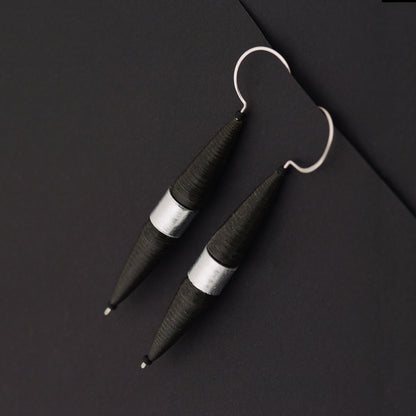 Noir Re:Form Biconic Earrings